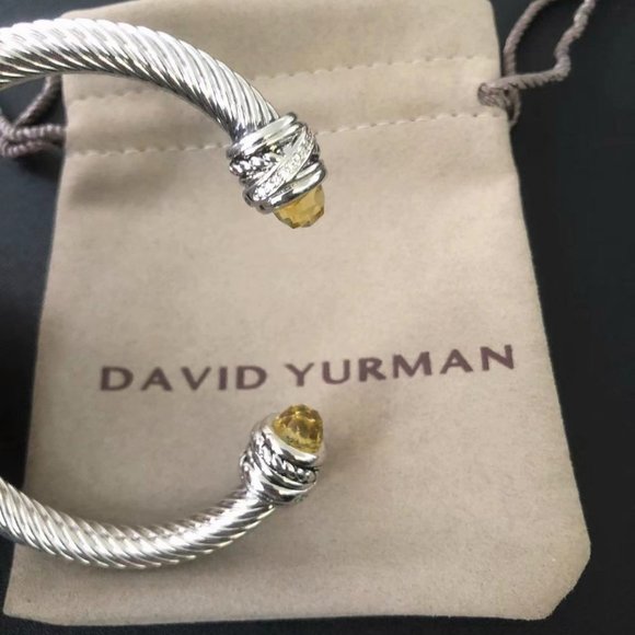 David Yurman Cable Classic with Peridot - Picture 5 of 7